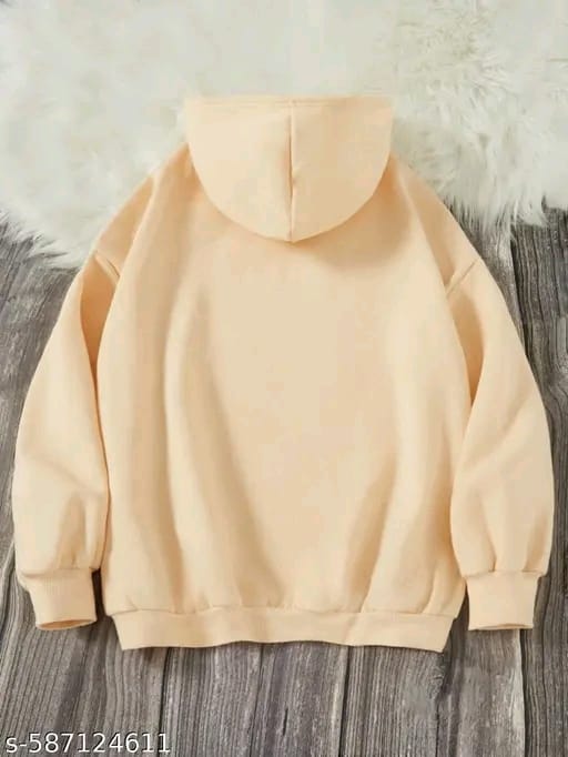 cute cat print hooded sweatshirt – meow design hoodie meow cat hoodie back view